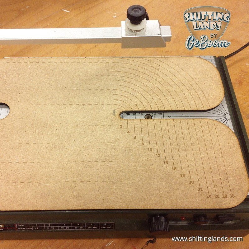 Circular Cutting Board” for the Proxxon Hot Wire Cutter